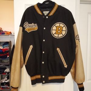 VINTAGE! Bruins letterman jacket!